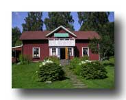 Swedish falu red cottage